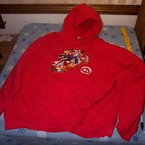 Support 81 Hooded Hoodie Sweatshirt 3X Denver Big Red Machine